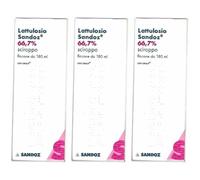Lattulosio Sandoz® 66,7 % Sciroppo Set da 3 3x180 ml Sciroppo
