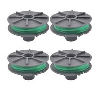 Latuwa 4 bobine per decespugliatore 05309-20 con filo in nylon da 4,26 m per decespugliatore Gardena Turbo PowerCut Plus 650/30 Art.9811