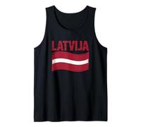 Latvija Pride Lettonia Bandiera lettone Canotta