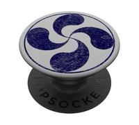 Lauburu Paese Basco Simbolo per Persone PopSockets PopGrip Adesivo