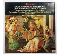 Lauda Per La Natività Del Signore Deità SIlvane Trittico Botticelliano