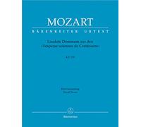 Laudate Dominum KV 339 (aus Vesperae solennes de Confessore). Klavierauszug