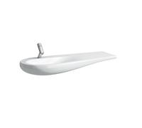 LAUFEN Alessi one Lavabo, encastré, 1 trou pour robinet, avec trop-plein, tablette à droite, 1200x500, H8149734001041, H8149734001041, Colorazione: Bianco con LCC