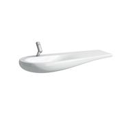 LAUFEN Alessi one Lavabo, encastré, sans trou pour robinet, sans trop-plein, tablette droite, 1200x500, H8149734001091, H8149734001091, Colorazione: Bianco con LCC