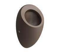 LAUFEN Alessi one urinoir à aspiration, sans trous pour montage de couvercle, sans mouche, 325x290mm, H8409751880001, H8409751880001, Colorazione: Caffè opaco