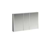LAUFEN Armoire de toilette Running Frame 25, éclairage vertical, arrêt extérieur/droit, 750x1200, H4088549001441, H4088549001441, Versione: Parti laterali a specchio