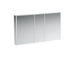 LAUFEN Armoire de toilette Running Frame 25, éclairage vertical, arrêt extérieur/droit, 750x1300, H4087549001441, H4087549001441, Versione: Parti laterali a specchio