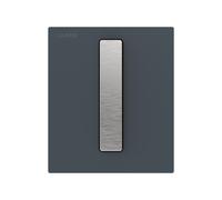 LAUFEN AU102 INEO plaque de commande, pour urinoir, verre, touche de commande aspect inox, 125x145x10mm, H9091020780001, H9091020780001, Colorazione: antracite