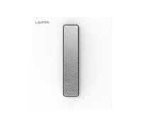 LAUFEN AU102 INEO plaque de commande, pour urinoir, verre, touche de commande aspect inox, 125x145x10mm, H9091021940001, H9091021940001, Colorazione: Bianco