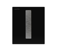 LAUFEN AU102 INEO plaque de commande, pour urinoir, verre, touche de commande aspect inox, 125x145x10mm, H9091021240001, H9091021240001, Colorazione: Nero