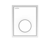 LAUFEN AU106 Plaque de commande INEO, pour urinoir, à fleur de surface, cadre en inox poli inclus, 107x1x132mm, H9091060000001, H9091060000001