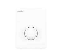 LAUFEN AU109 INEO plaque de commande, pour urinoir, montage anti-vandalisme, 126x17x162mm, H9091090000001, H9091090000001, Colorazione: bianco