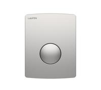 LAUFEN AU109 INEO plaque de commande, pour urinoir, montage anti-vandalisme, 126x17x162mm, H9091099280001, H9091099280001, Colorazione: acciaio inossidabile spazzolato