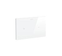 LAUFEN AW4 plaque de commande électronique, verre, sans contact, Dual-Flush, 252x15x162mm, H8956640000001, H8956640000001, Colorazione: Bianco