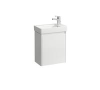 LAUFEN BASE 2.0 bâti-support pour lavabo, 1 porte, charnières à droite, SoftClose, pour H815954, 454x262x522mm, H4112321082611, H4112321082611, Colorazione: Bianco lucido