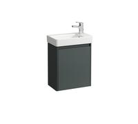 LAUFEN BASE 2.0 bâti-support pour lavabo, 1 porte, charnières à droite, SoftClose, pour H815954, 454x262x522mm, H4112321082661, H4112321082661, Colorazione: Grigio traffico