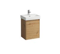 LAUFEN BASE 2.0 bâti-support pour lavabo, 1 porte, charnières à droite, SoftClose, pour H815961, 454x320x522mm, H4112221082671, H4112221082671, Colorazione: Quercia selvatica
