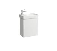 LAUFEN BASE 2.0 bâti-support pour lavabo, 1 porte, charnières à gauche, SoftClose, pour H815955, 454x262x522mm, H4112311082601, H4112311082601, Colorazione: Bianco opaco