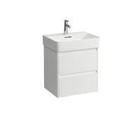 LAUFEN BASE 2.0 pour meuble sous-lavabo VAL, 2 tiroirs, système de rangement inclus, pour H810282, 521x400x515mm, H4113621082601, H4113621082601, Colorazione: Bianco opaco