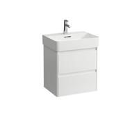 LAUFEN BASE 2.0 pour meuble sous-lavabo VAL, 2 tiroirs, système de rangement inclus, pour H810282, 521x400x515mm, H4113621082611, H4113621082611, Colorazione: Bianco lucido