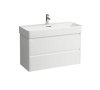 LAUFEN BASE 2.0 pour meuble sous-lavabo VAL, 2 tiroirs, système de rangement inclus, pour H810287, 920x400x515mm, H4114121082601, H4114121082601, Colorazione: Bianco opaco