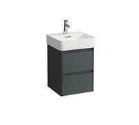 LAUFEN BASE 2.0 pour meuble sous-lavabo VAL, 2 tiroirs, système de rangement inclus, pour H815281, 422x400x515mm, H4113521082661, H4113521082661, Colorazione: Grigio traffico