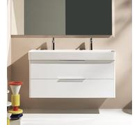 LAUFEN Base mobile sottolavabo, 2 scomparti estraibili, H4024721102611, Base; VAL [Mobili da Bagno > Mobili Lavabo]