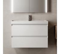 LAUFEN CADA mobile con lavabo integrato, 2 scomparti estraibili, H810CD94001041+H404922FCD2201, CADA [Mobili da Bagno > Mobili con Lavabo Integrato]