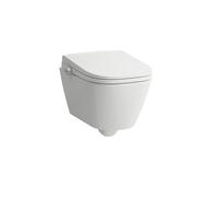 LAUFEN Cleanet Meda WC suspendu, avec WC douche à poser, Silent Flush, sans rebord, chasse d'eau basse, 370x540mm, H604110000S002, H604110000S002