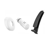 LAUFEN Cleanet Navia soffione doccia, anello di copertura e leva di servizio, H8926060000001, Cleanet Navia bianco/nero [WC > Ricambi WC]