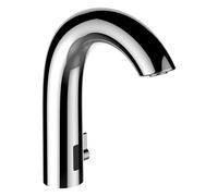 Laufen Curvetronic mitigeur électronique de lavabo, alimentation par pile, pour eau froide/mélangée, saillie 135mm, HF707154100060, HF707154100060, Colorazione: cromo