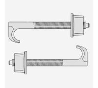 LAUFEN fissaggio per ciotole lavabo Living Saphirkeramik, VAL, INO, KARTELL, PRO, PALOMBA, H8949610000001, Universal [Lavabi > Ricambi Lavabo]