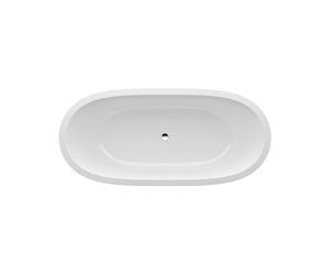 LAUFEN Il Bagno Alessi One Baignoire à encastrer, système balnéo, 1780x820x460mm, sans éclairage, H2459710006251, H2459710006051, H2459710006051
