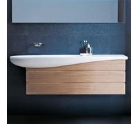 Lavabo Laufen Alessi one, sottopiano, senza foro per rubinetto, senza sfioratore, 1600x500, H814971, Colorazione: Bianco con LCC