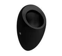 Laufen Alessi one urinoir à aspiration, sans trous pour montage de couvercle, sans mouche, 325x290mm, H8409757160001, H8409757160001, Colorazione: Nero opaco