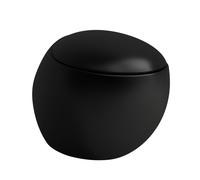 LAUFEN IL BAGNO ALESSI One WC a parete, H8209717160001, IL BAGNO ALESSI One nero opaco [WC > WC]