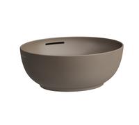 LAUFEN Il Bagno Alessi Vasque, avec trop-plein, 45x40cm, bonde clic-clac incluse, H8189761881091, H8189761881091, Colorazione: Caffè opaco