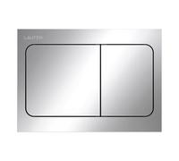 LAUFEN INEO Plaque de déclenchement Air, pour élément de WC, commande à deux quantités, H9001130040001, H9001130040001, Colorazione: cromo
