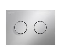 LAUFEN INEO Plaque de déclenchement Groove, pour élément de WC, commande à deux quantités, H9001170070001, H9001170070001, Colorazione: Cromo Opaco