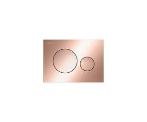 LAUFEN INEO Plaque de déclenchement Moon, pour élément de WC, commande à deux quantités, H9001141620001, H9001141620001, Colorazione: Oro rosa lucido