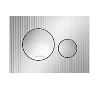 LAUFEN INEO Plaque de déclenchement Moondance, pour élément de WC, commande à deux quantités, H9001160040001, H9001160040001, Colorazione: cromo