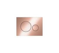 LAUFEN INEO Plaque de déclenchement Moondance, pour élément de WC, commande à deux quantités, H9001161620001, H9001161620001, Colorazione: Oro rosa lucido