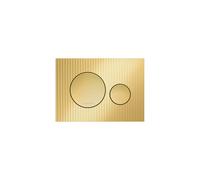 LAUFEN INEO Plaque de déclenchement Moondance, pour élément de WC, commande à deux quantités, H9001161650001, H9001161650001, Colorazione: Oro pallido opaco