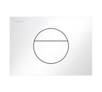 LAUFEN INEO Plaque de déclenchement Sunrise, pour élément de WC, commande à deux quantités, H9001120000001, H9001120000001, Colorazione: Bianco lucido