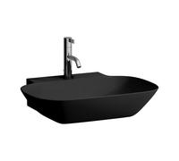 LAUFEN INO lavabo a parete, H8103027161111, INO nero opaco [Ceramiche da Bagno > Lavabi]