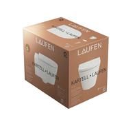 LAUFEN Kartell Ensemble de WC suspendu, 545x370mm, chasse d'eau profonde, sans rebord, y compris siège de WC avec abaissement automatique, blanc, H8663310000001, H8663310000001