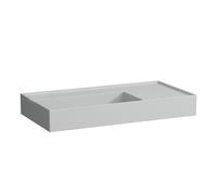 Kartell LAUFEN lavabo sospeso, H8103387591121, Kartell LAUFEN grigio opaco [Lavabi > Lavabi Integrati]