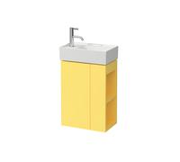 LAUFEN Kartell Meuble sous-lavabo, 1 porte, charnières à gauche, 440x600x270mm, pour WT 815335, H4075170336441, H4075170336441, Colorazione: giallo senape