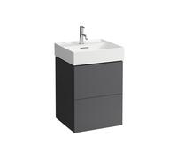 LAUFEN Kartell Meuble sous-lavabo, 2 tiroirs, 480x600x450mm, pour WT 810332, H4075090336421, H4075090336421, Colorazione: grigio ardesia