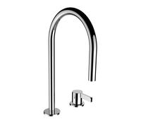 LAUFEN Kartell Mitigeur de lavabo 2 trous, bec pivotant, sans vidage, saillie 166 mm, H3113320042201, H3113320042201, Colorazione: cromo